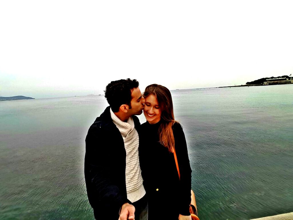 V Istanbulu jsme se rádi procházeli po pobřeží.