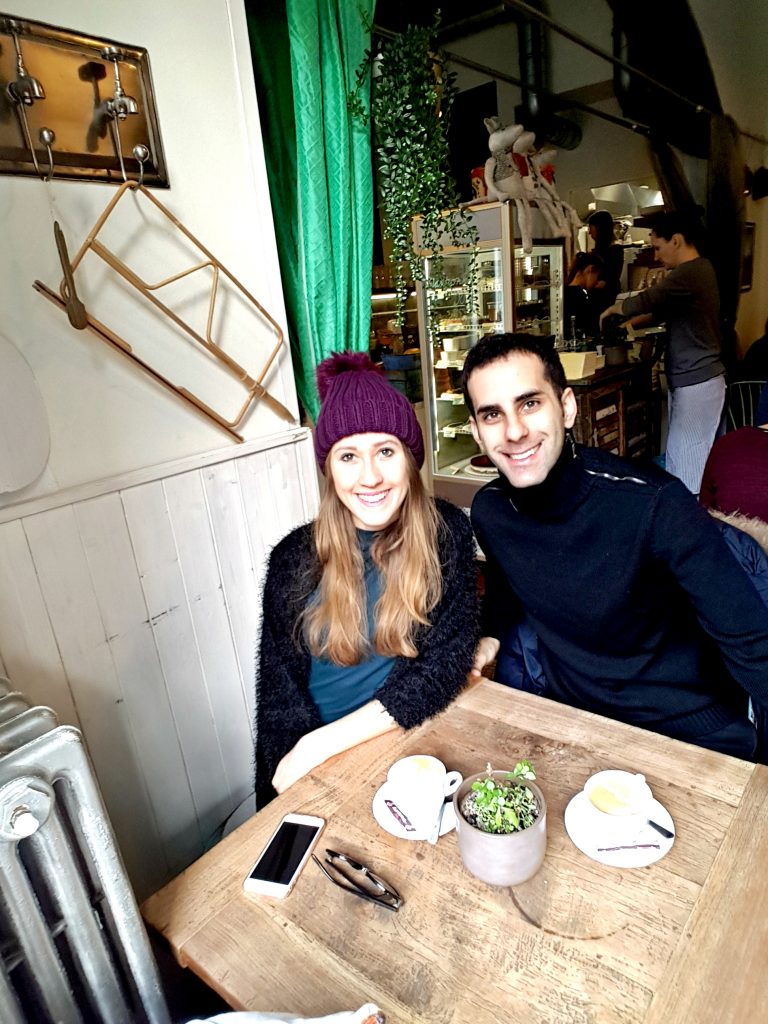 Na snídani v Marthys Kitchen.