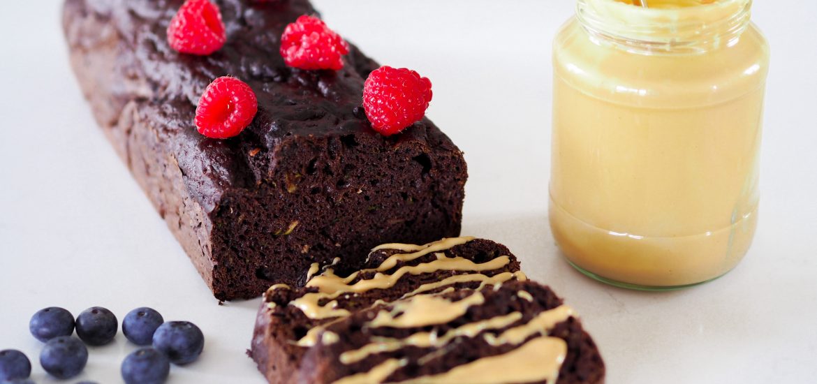 čokoládovo cuketový chlebíček