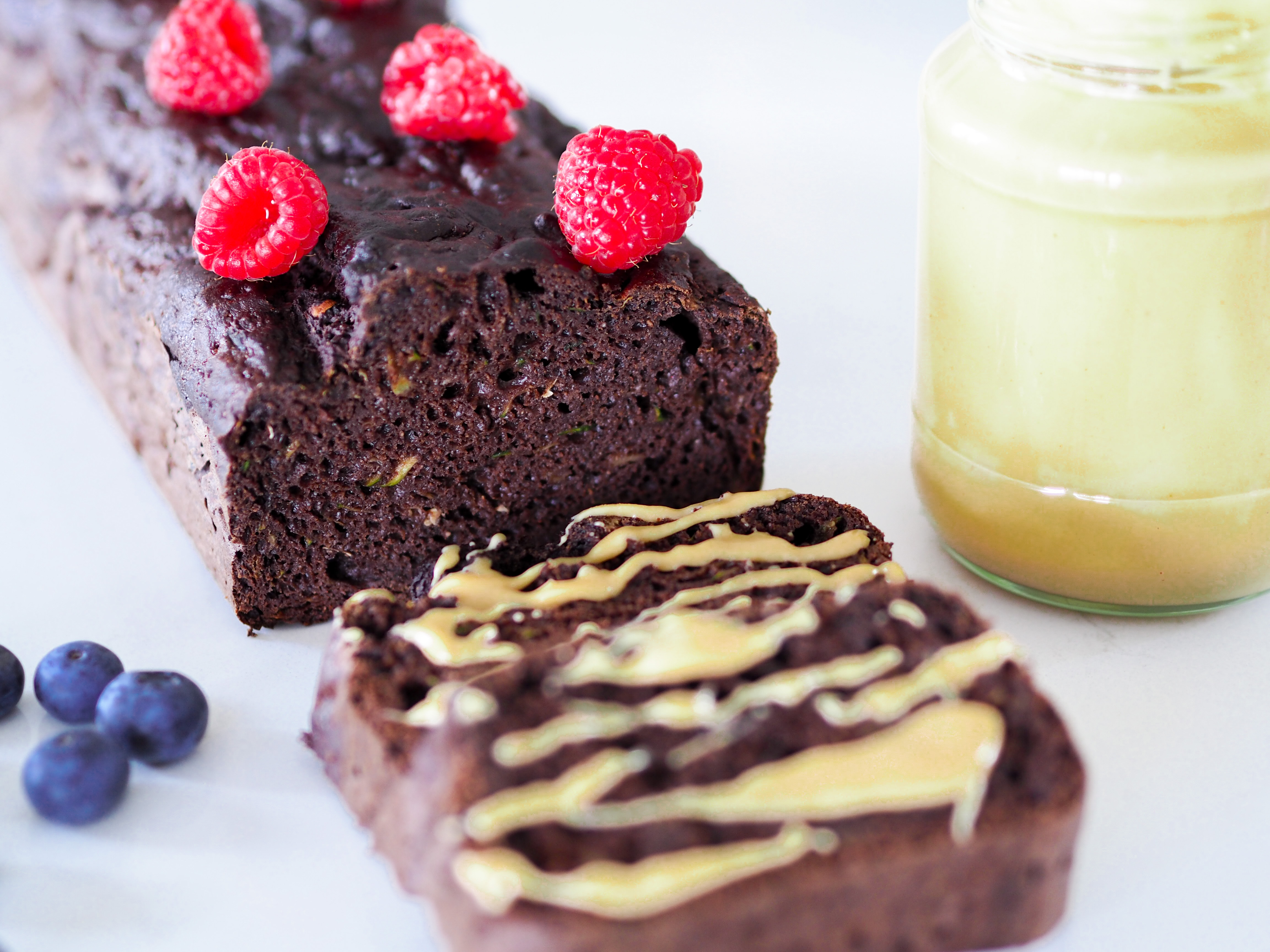 čokoládovo cuketový chlebíček