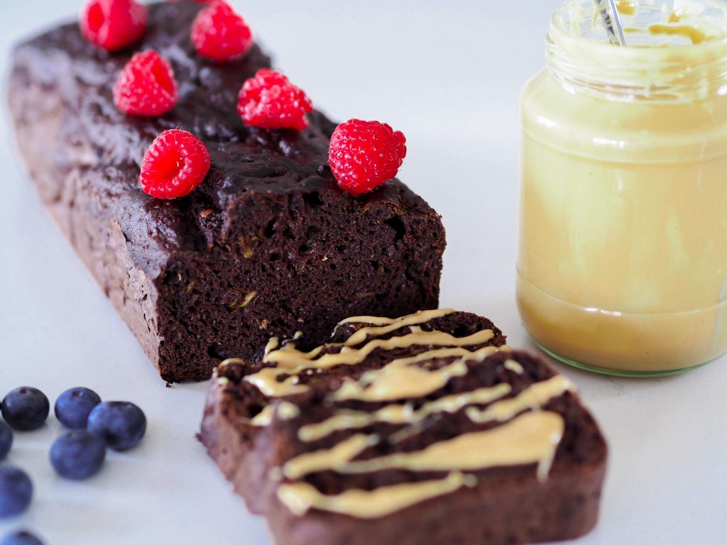 čokoládovo cuketový chlebíček