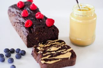 čokoládovo cuketový chlebíček