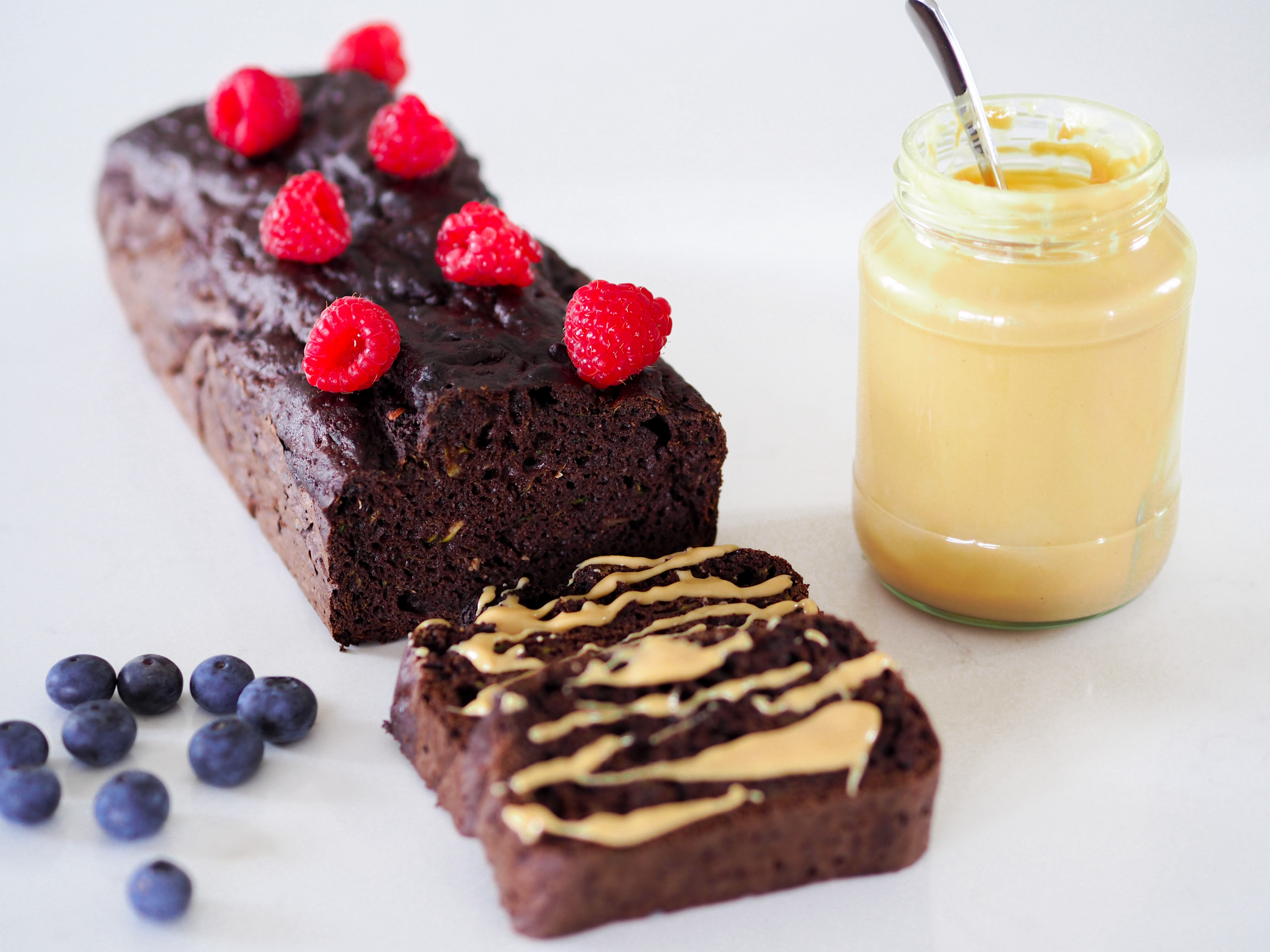 čokoládovo cuketový chlebíček