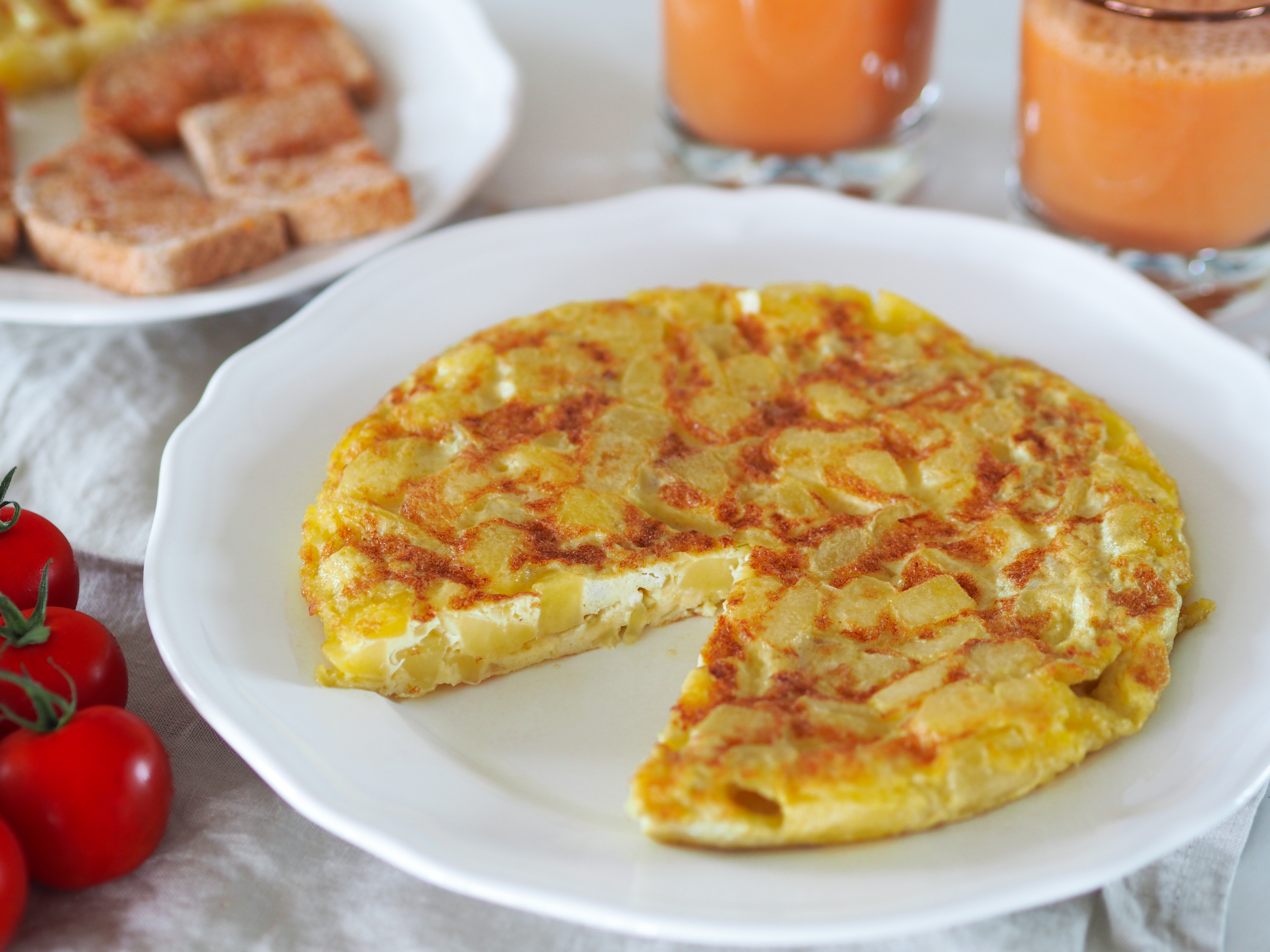 tortilla de patatas, španělská bramborová tortilla