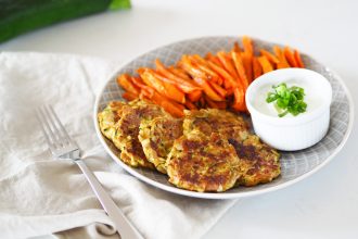 Tuňákovo cuketové placičky