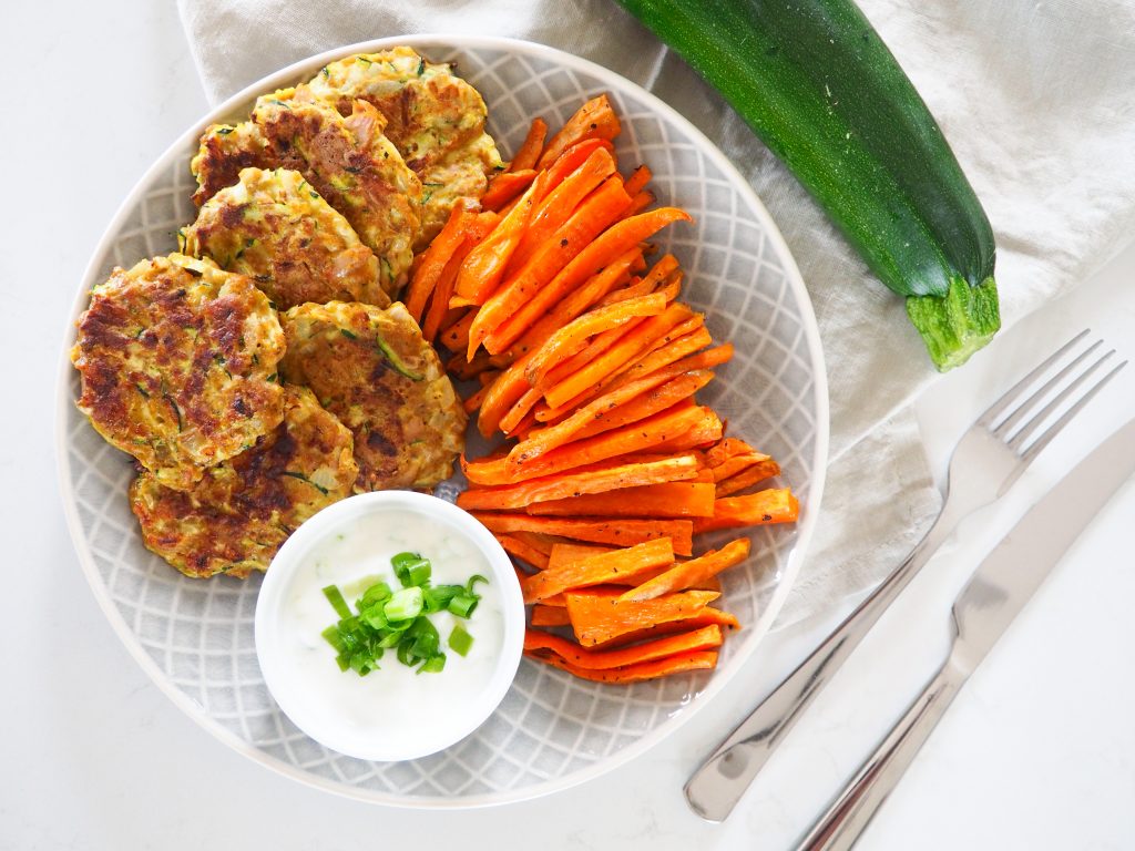 Tuňákovo cuktetové placičky