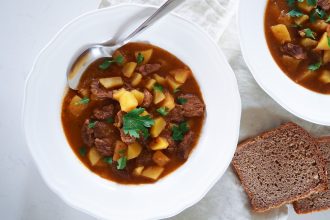 Zdravý bramborový guláš