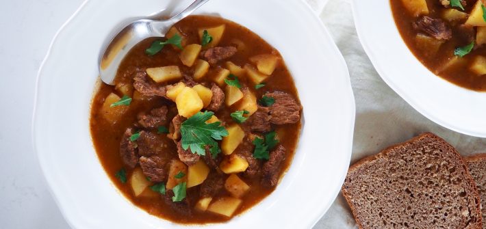Zdravý bramborový guláš