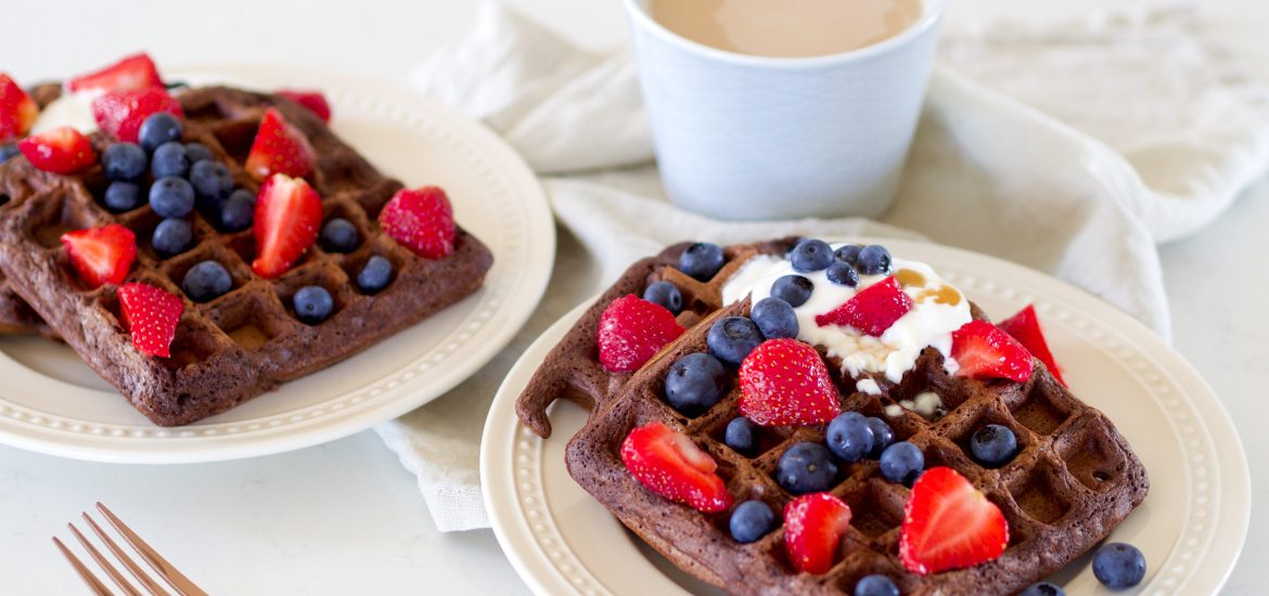 Zdravé vafle bez cukru