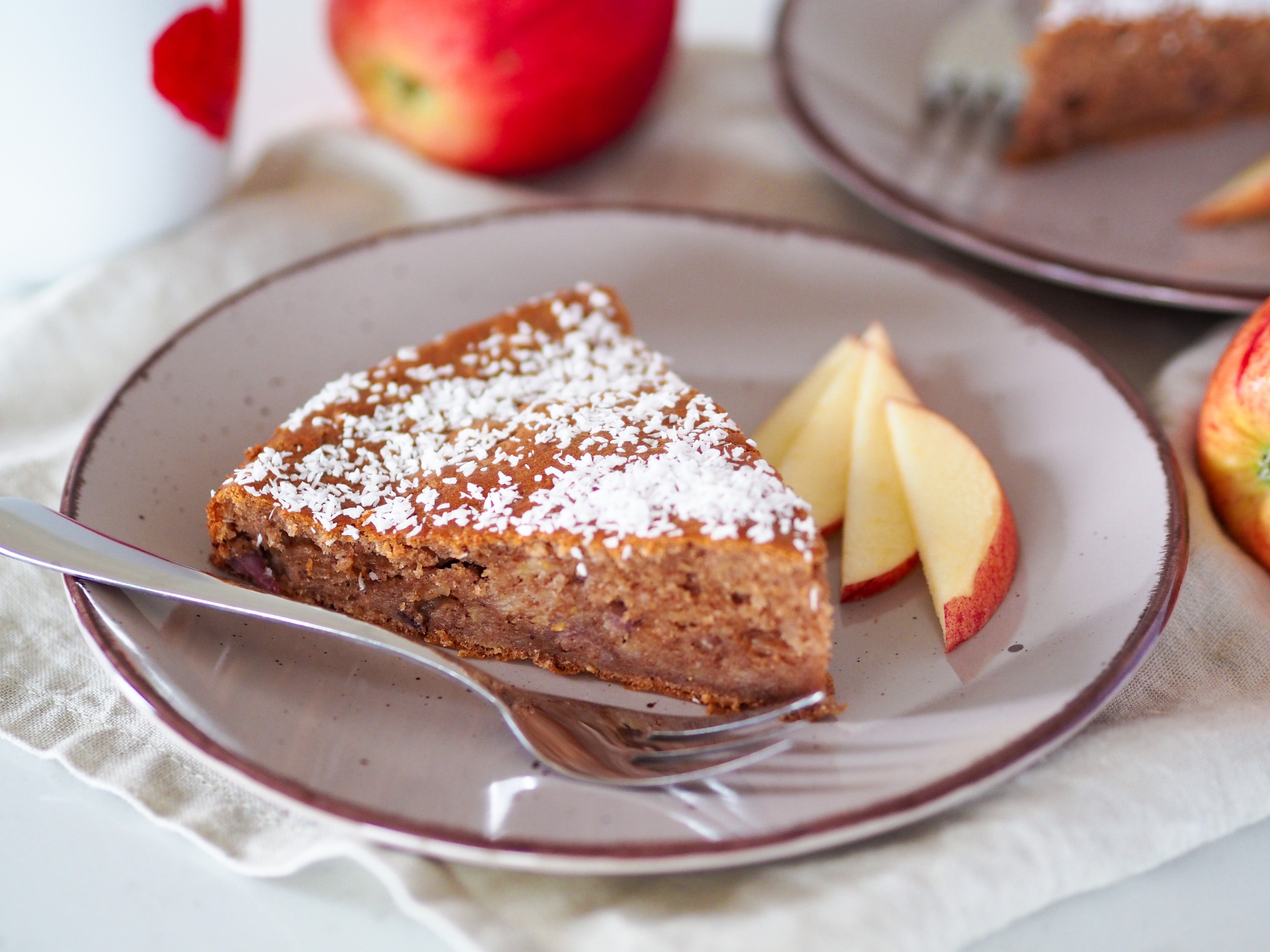 Jablečný celozrnný perník