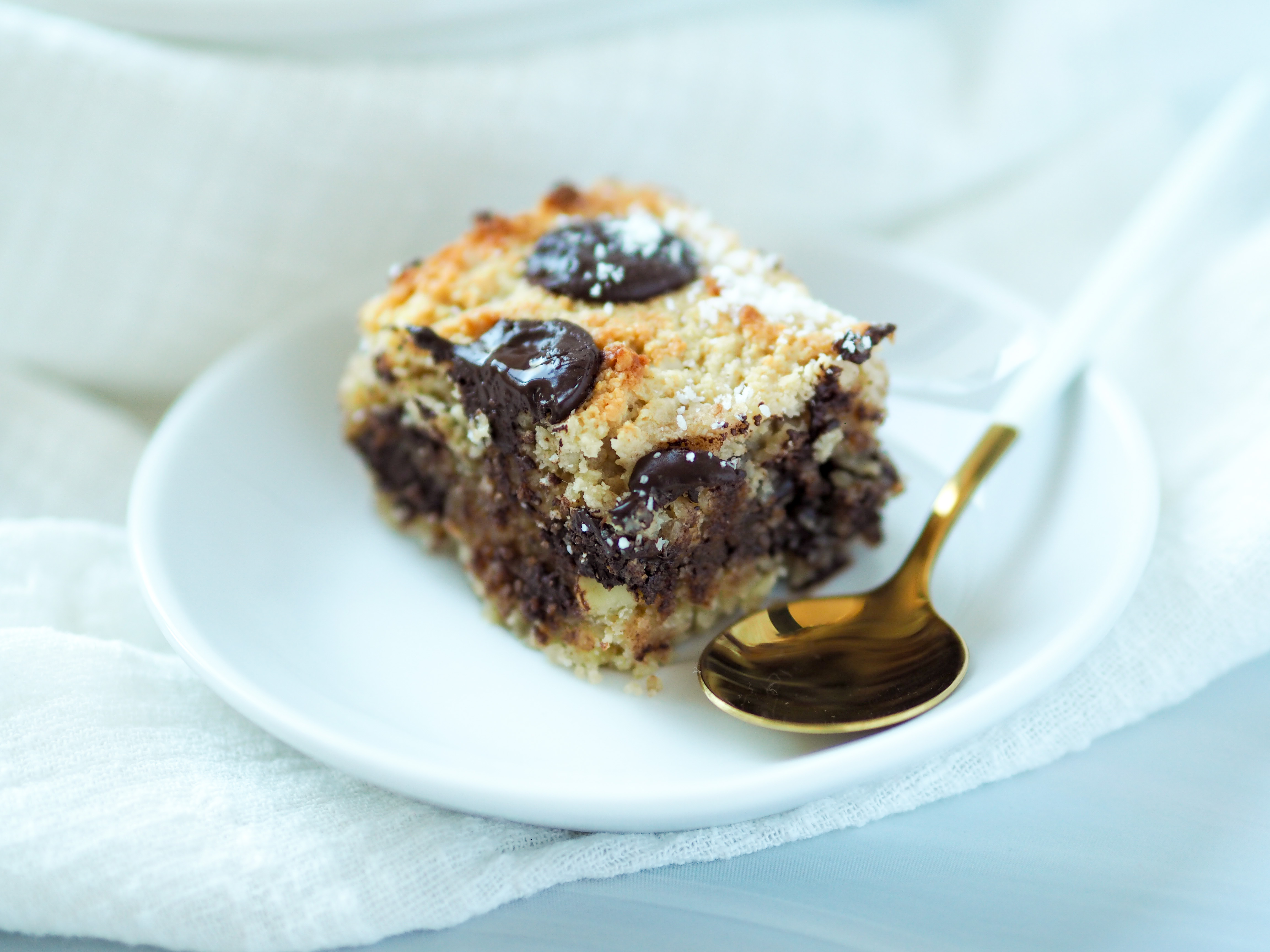 Paleo Tahini Blondies